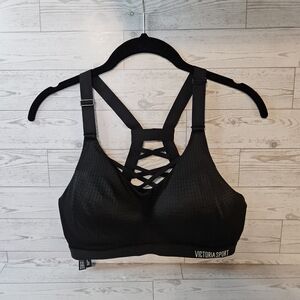 Victoria's Secret Black Crisscross Sports Bra